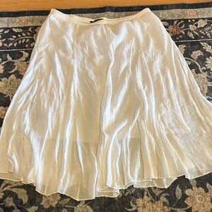 Zac & Rachel White Skirt